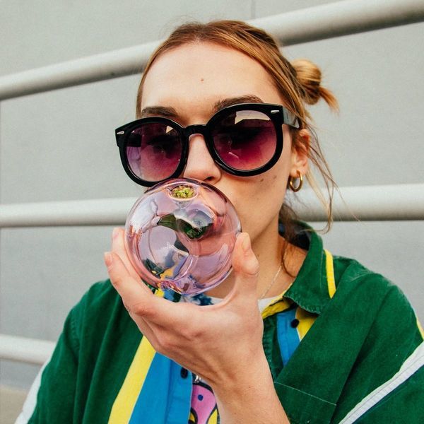 Cachimbo em vidro Peachy (Goody Glass)