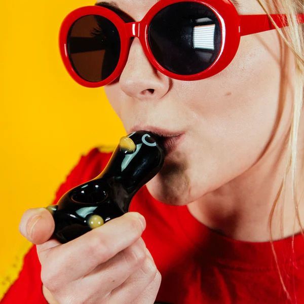 Cachimbo de mão Penguin (Goody Glass)