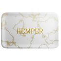 Tabuleiro de mármore branco de luxo (Hemper)