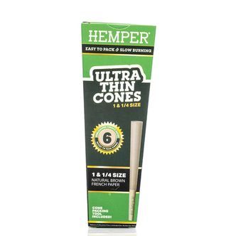 Cones Hemper Ultra Thin Brown 1&frac14;