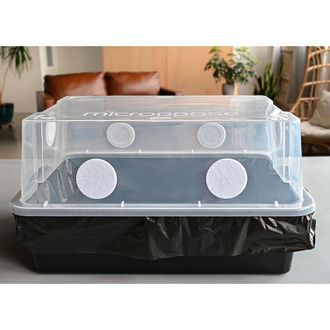 Monotub "Mark 1" para cultivo de cogumelos (Microppose)