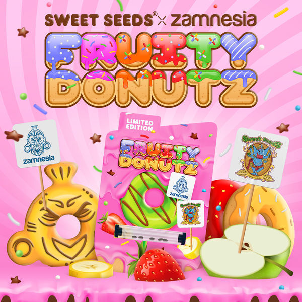 Fruity DonutZ Autoflorescentes (Sweet Seeds x Zamnesia Seeds) feminizadas