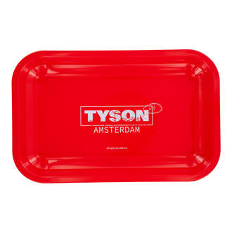 Tabuleiro metálico de enrolar vermelho "Tyson Amsterdam" (TYSON 2.0)