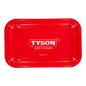 Tabuleiro metálico de enrolar vermelho "Tyson Amsterdam" (TYSON 2.0)