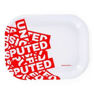 Tabuleiro de enrolar em metal branco "Undisputed" (TYSON 2.0)