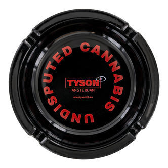 Cinzeiro de vidro preto (TYSON 2.0)