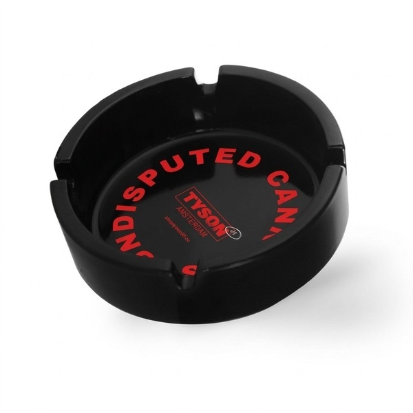 Cinzeiro de vidro preto (TYSON 2.0)