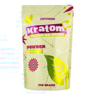 Pó de Kratom - Maeng Da Verde (Zamnesia)