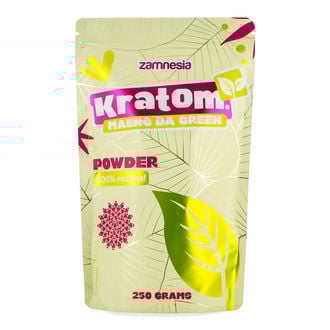 Pó de Kratom - Maeng Da Verde (Zamnesia)