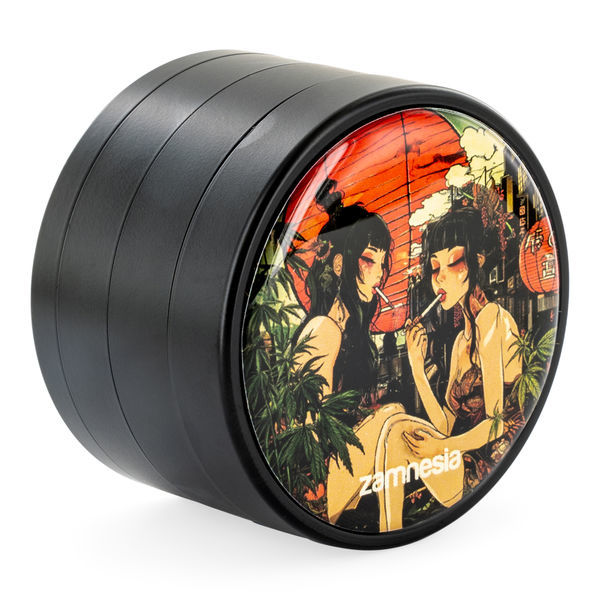 Colecção de moinhos de metal Rising Sun (Zamnesia) - 4 partes Ø50mm