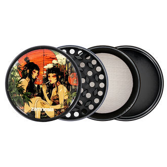 Colecção de moinhos de metal Rising Sun (Zamnesia) - 4 partes Ø50mm