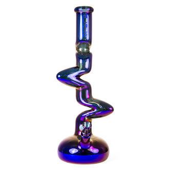 Bong de vidro Zigzag Rainbow (Blaze Glass)