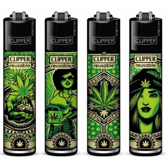 Isqueiro Classic Grass Art (Clipper)