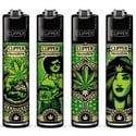 Isqueiro Arte de Erva Clássica (Clipper)