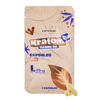 Cápsulas de Kratom – Extracto de 45 mg (Zamnesia)
