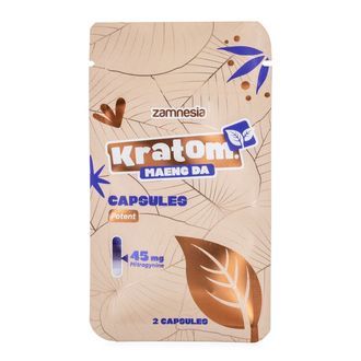 Cápsulas de Kratom – Extracto de 45 mg (Zamnesia)