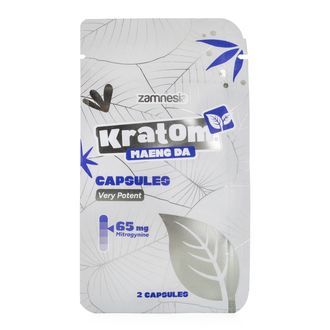 Cápsulas de kratom - Extrato de 65 mg (Zamnesia)