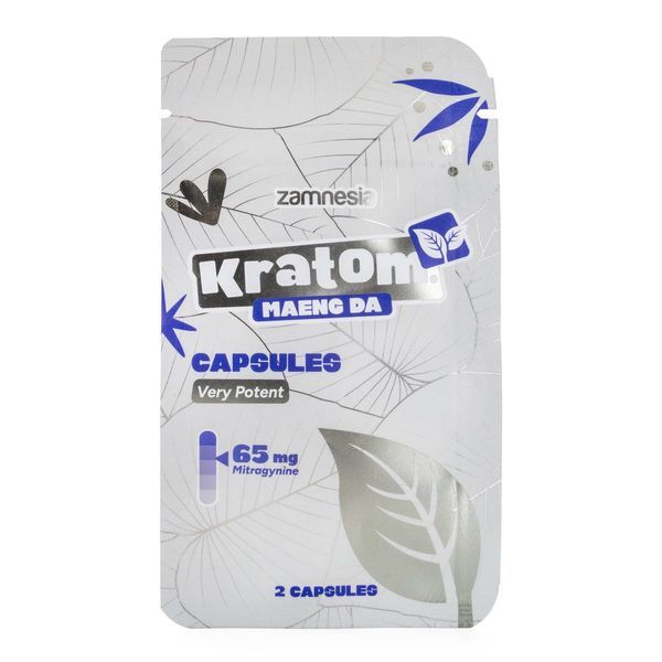 Cápsulas de kratom - Extrato de 65 mg (Zamnesia)