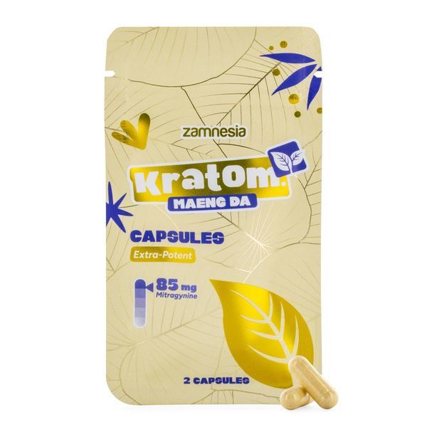 Cápsulas de Kratom - Extrato 85 mg (Zamnesia)