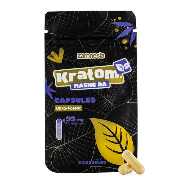 Cápsulas de Kratom - Extrato 95 mg (Zamnesia)