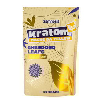 Kratom Triturado - Maeng Da Amarelo (Zamnesia)