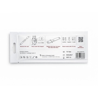 RauschRadar® teste de saliva para THC (3,5 ng/ml)