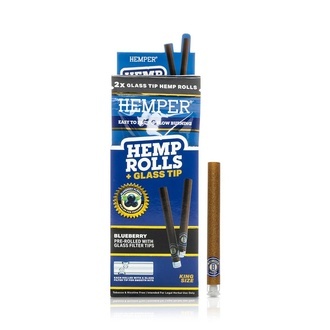 King Size Rolls + Ponta de Vidro 2PK (Hemper)