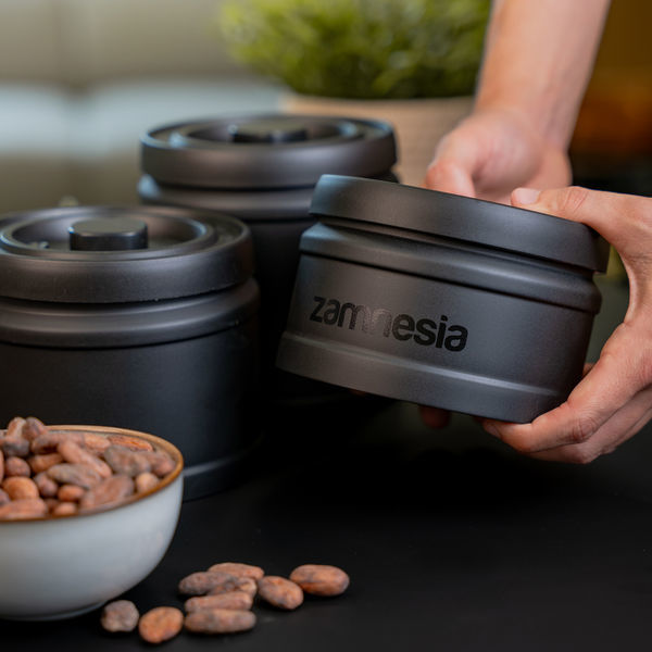 Recipiente de aço inoxidável VacuFresh (Zamnesia)