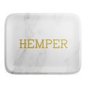 Tabuleiro de enrolar em mármore branco Luxe (Hemper)