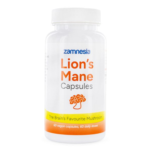 Cápsulas de cogumelo Lion's Mane (Zamnesia)
