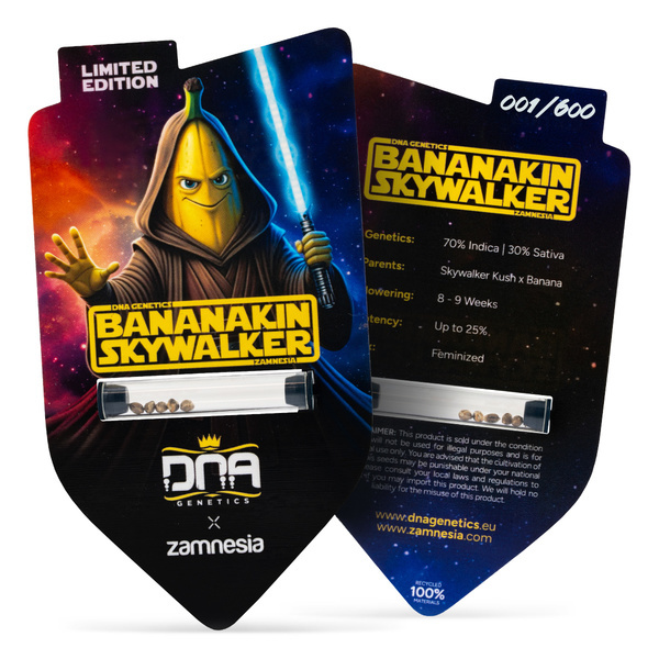 Bananakin Skywalker (feminizado, Zamnesia Seeds x DNA Genetics)