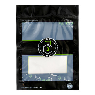 Bolsa com janela TerpLoc (Grove Bags)