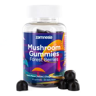 Gomas de Cogumelos Frutos Silvestres
