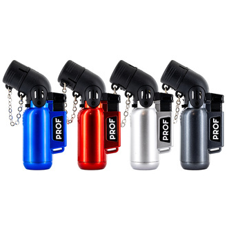 Isqueiro metálico de dupla chama