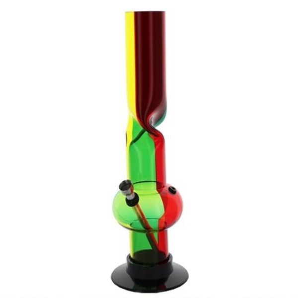 Bong de acrílico Rasta Twist