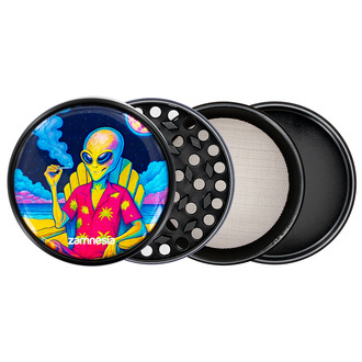 Coleção de moedores de metal Area 420 (Zamnesia) - 4 partes Ø63mm