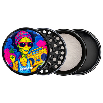 Coleção de moedores de metal Area 420 (Zamnesia) - 4 partes Ø63mm