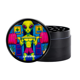 Coleção de moedores de metal Area 420 (Zamnesia) - 4 partes Ø63mm