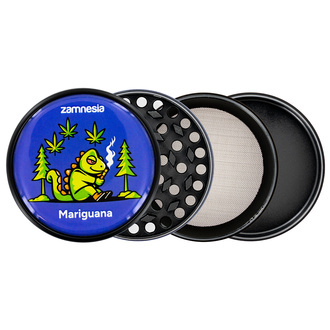 Colecção de moedores de metal Puff Pals (Zamnesia) - 4 partes Ø63mm