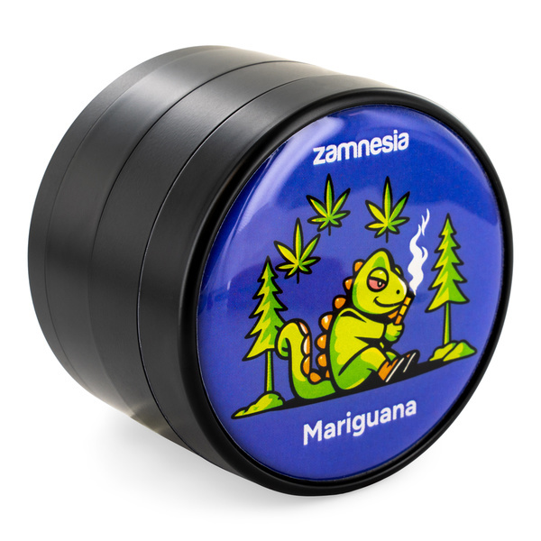 Colecção de moedores de metal Puff Pals (Zamnesia) - 4 partes Ø63mm