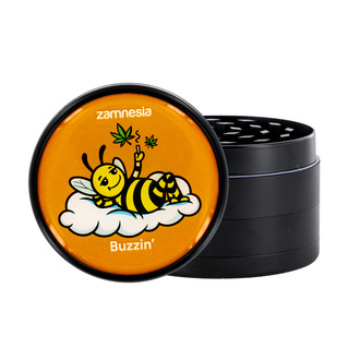 Colecção de moedores de metal Puff Pals (Zamnesia) - 4 partes Ø63mm