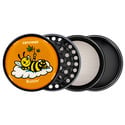 Colecção de moedores de metal Puff Pals (Zamnesia) - 4 partes Ø63mm