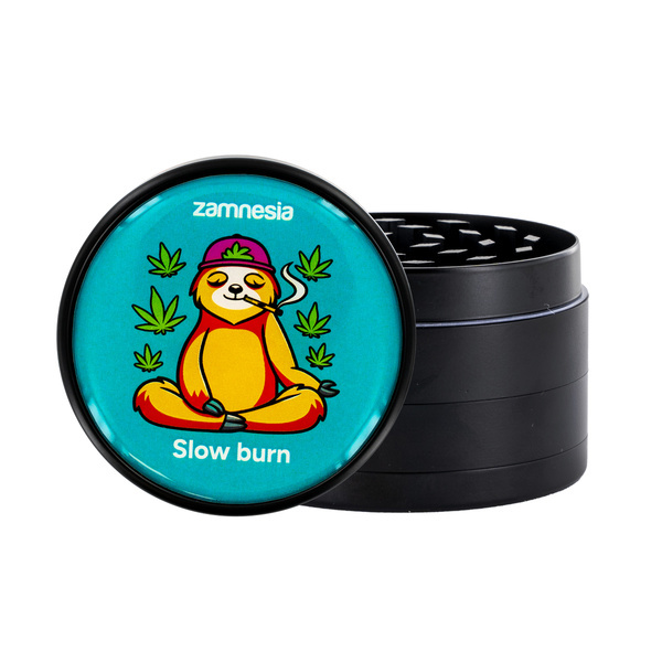 Colecção de moedores de metal Puff Pals (Zamnesia) - 4 partes Ø63mm