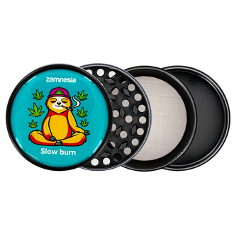 Colecção de moedores de metal Puff Pals (Zamnesia) - 4 partes Ø63mm