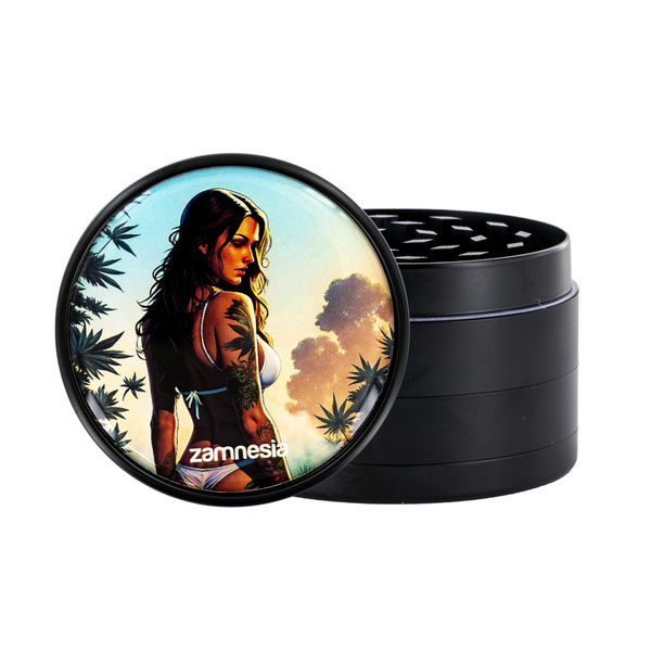 Coleção de moedores Bad Bitches Metal (Zamnesia) - 4 partes Ø63mm