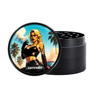 Coleção de moedores Bad Bitches Metal (Zamnesia) - 4 partes Ø63mm