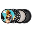 Coleção de moedores Bad Bitches Metal (Zamnesia) - 4 partes Ø63mm