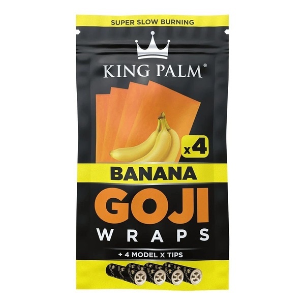 Goji Wraps & Pontas de Filtro 4un (King Palm)