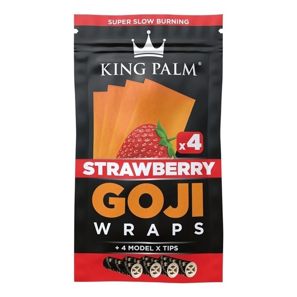 Goji Wraps & Pontas de Filtro 4un (King Palm)