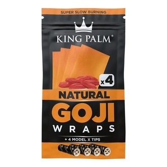 Goji Wraps & Pontas de Filtro 4un (King Palm)